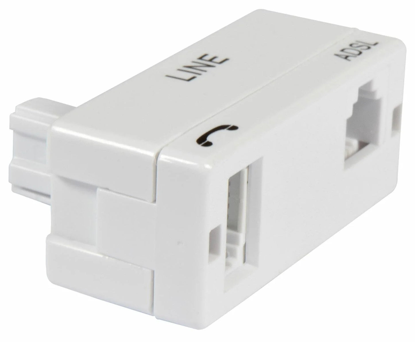 AV:LINK ADSL Filter BT Plug to BT Socket & RJ11 Socket