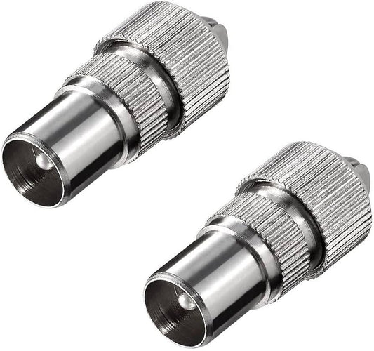 DAEWOO Co-axial TV Plugs Male - 2 Pack