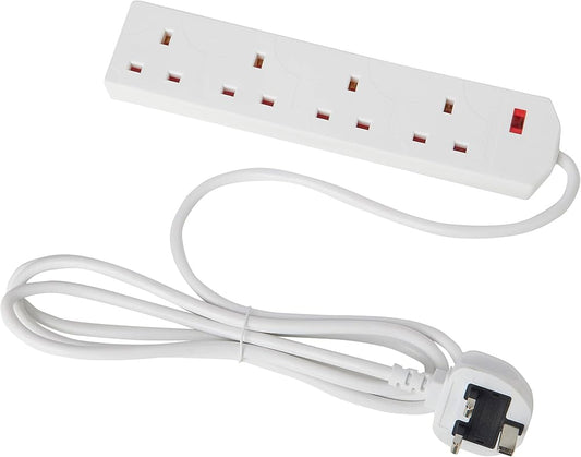 Elpine 4 Socket Extension Lead - 1m, 2m, 5m & 10m