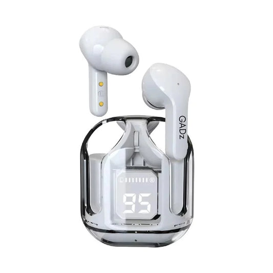GADz In-Ear Bluetooth Wireless EarBuds 5.3 with LED Display