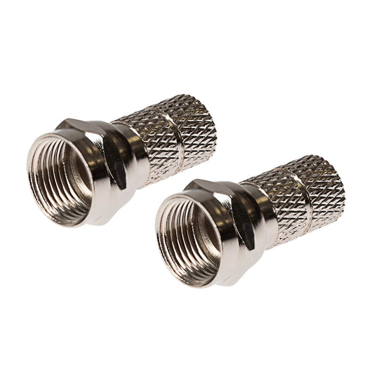 DAEWOO F Type Connectors - 2 Pack