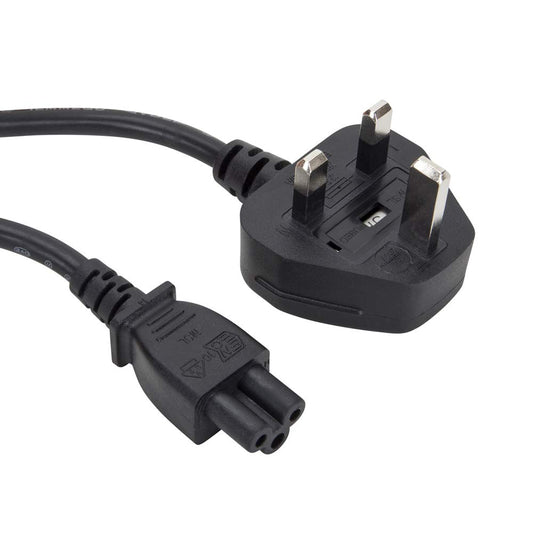 Mercury Clover Lead 3A Mains Power Lead - 1m