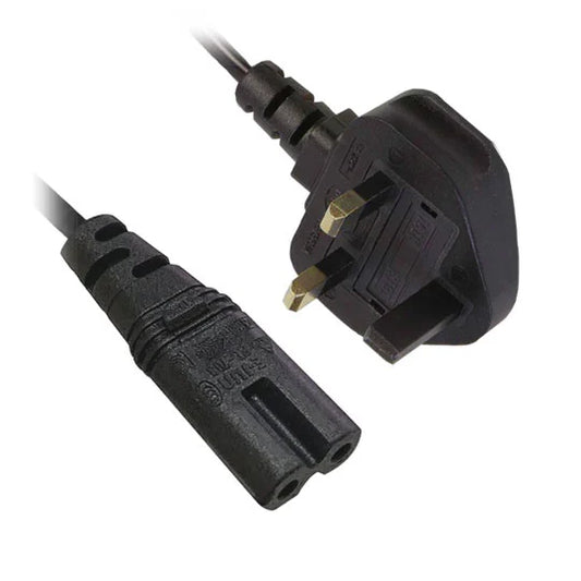 Mercury Figure 8 Lead 3A Mains Power Lead - 1m